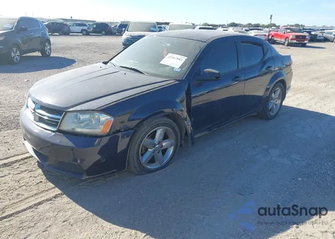 2014 Dodge Avenger Se from USA, damaged, VIN 1C3CDZABXEN111157